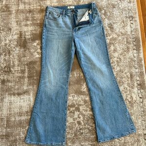 Madewell Perfect Vintage Flare in Delevan Wash. Never worn before
